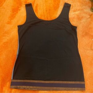 DePloy London Black Sleeveless Top marula Organic Cotton